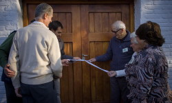 Corte de cintas en la apertura del Museo. Año 2013