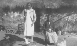 Rancho Guzman con Doña Desideria