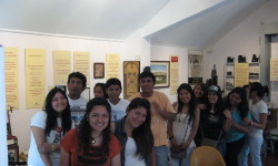 Visita de Esc. Secundaria Rural Nº 1 de Valle Colorado - Jujuy. Noviembre de 2013